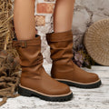 Overknee-Stiefel mit Fleecefutter für Herbst/Winter – Bild 8 | LuxeStyle