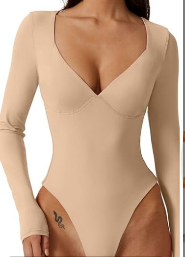 Elegante Damen T-back Strumpfanzug