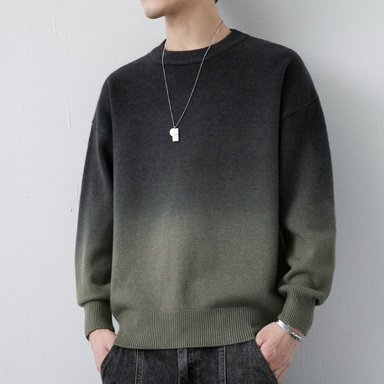 Lockerer Pullover mit Rundhalsausschnitt | LuxeStyle