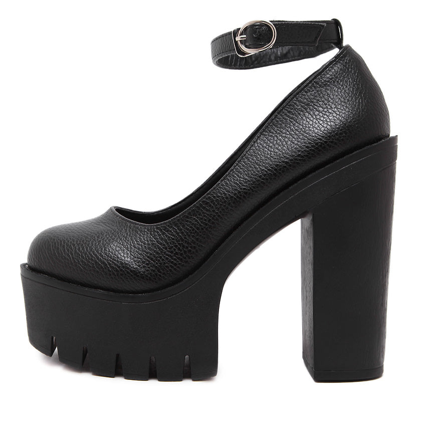 Wasserdichte Plateau Sandalen mit hohem Absatz – Bild 3 | LuxeStyle
