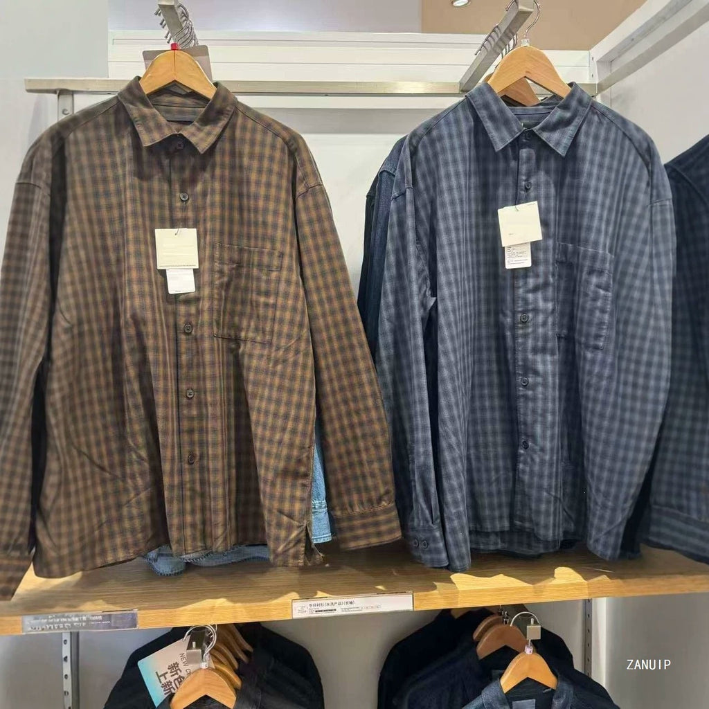 Männerlangärmeliges Shirt im Freizeitstil | LuxeStyle