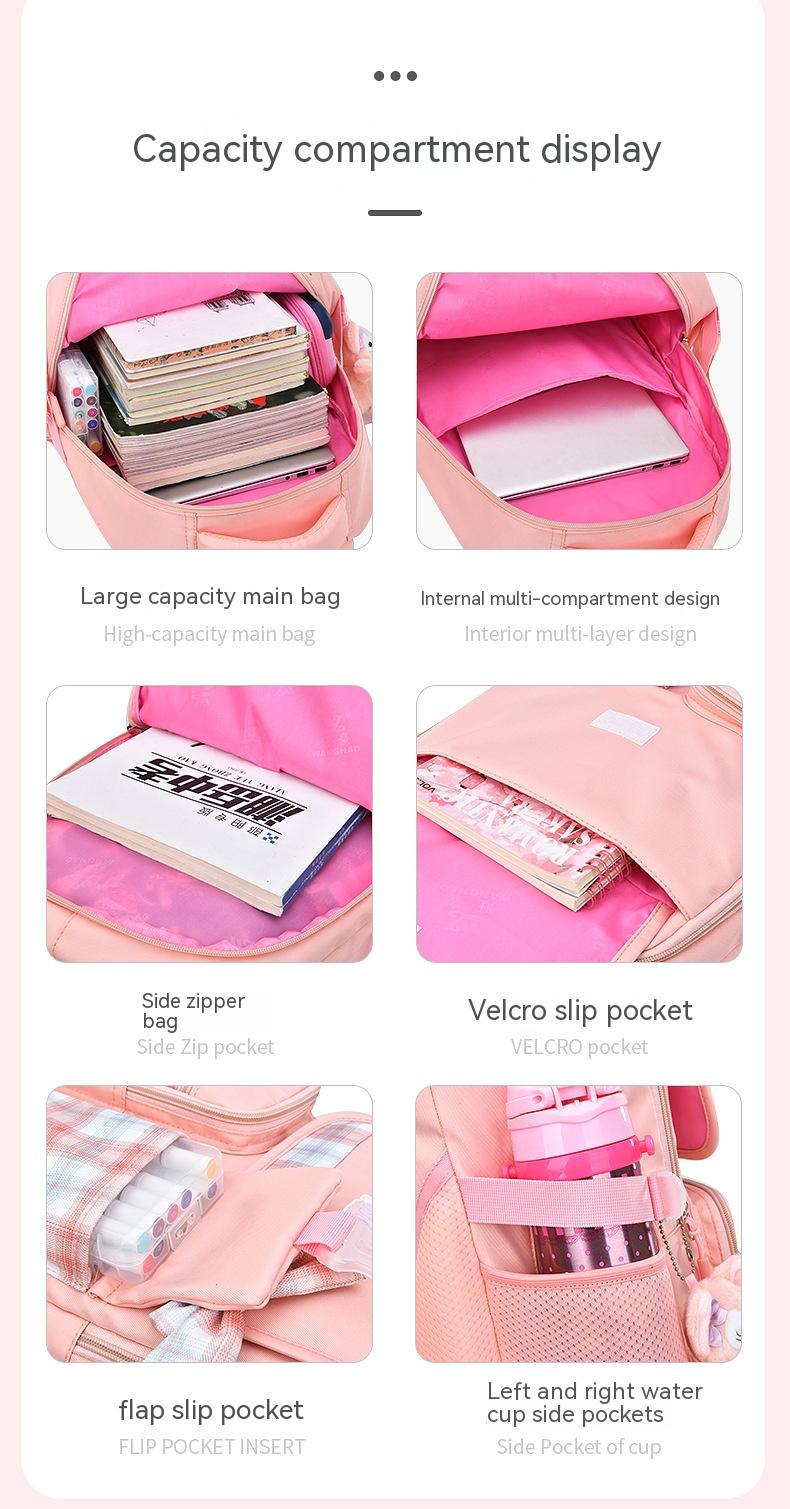 Kinder-Rucksack mit grosser Kapazität und leichtem Design – Bild 14 | LuxeStyle