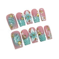 3D Gradient Nageldesign mit Meeresmotiven – Ansicht 2