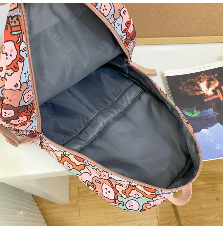 Mori Style Graffiti Rucksack für Studentinnen – Bild 16 | LuxeStyle