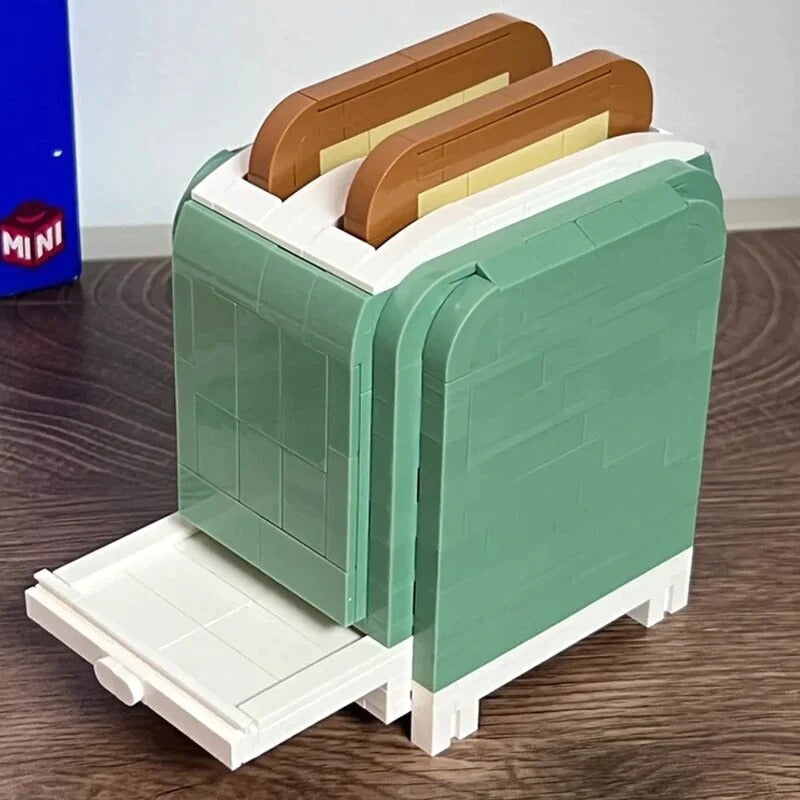 Mini Retro Kaffeemaschine Bausteine – Bild 3 | LuxeStyle