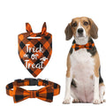 Hundehalsband mit Halstuch im Karomuster – Bild 1 | LuxeStyle