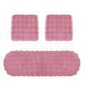 3-teiliges Auto-Kissen Set Winter-Plüsch – Bild 1 | LuxeStyle