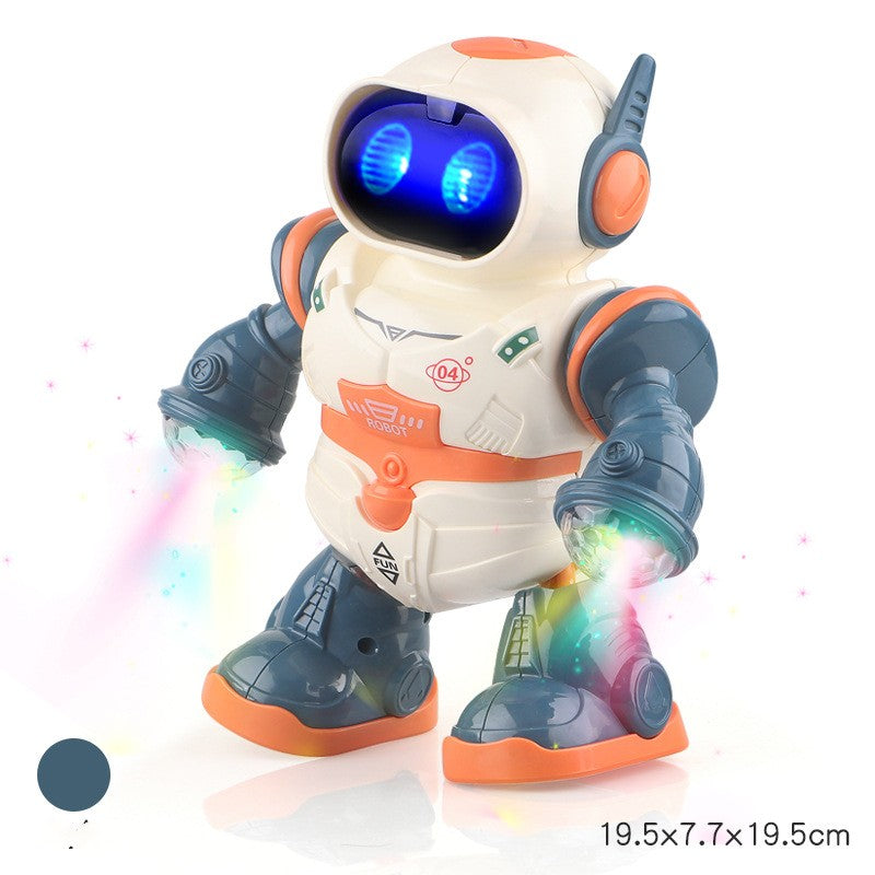 Tanzender Roboter mit Licht und Musik