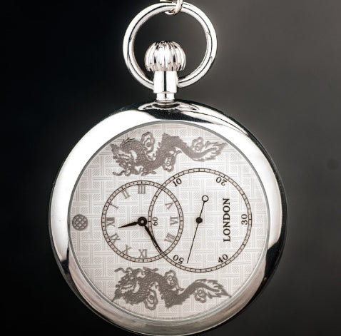 Mechanische Taschenuhr mit Automatikwerk