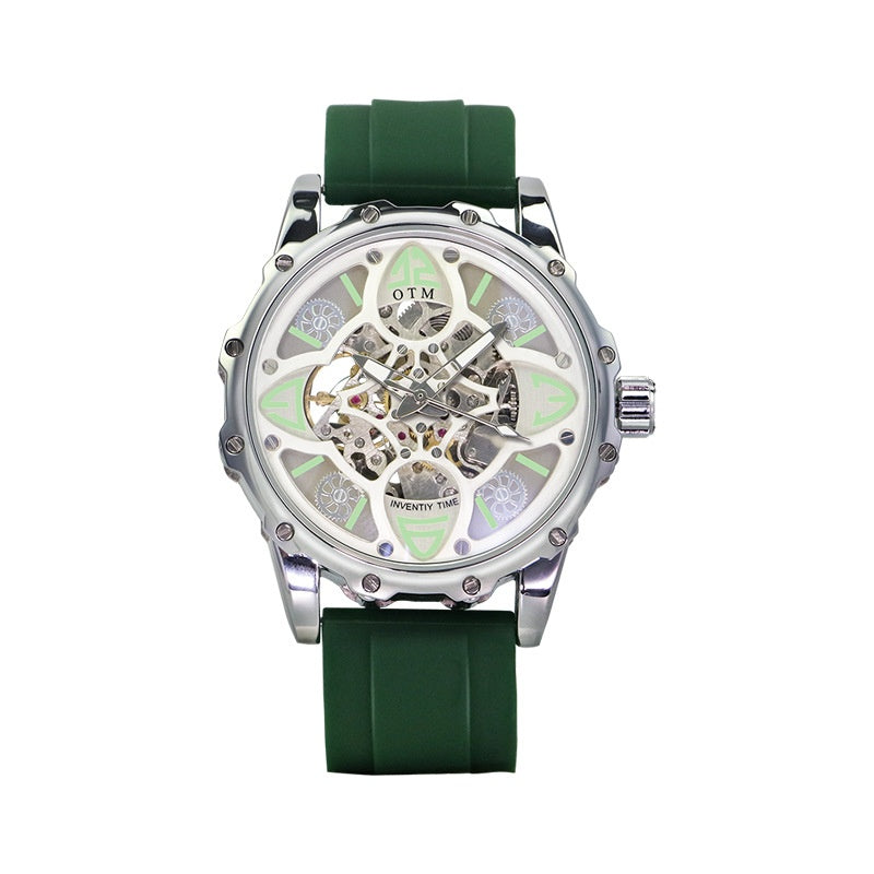Wasserdichte Mechanische Herrenuhr – Ansicht 5