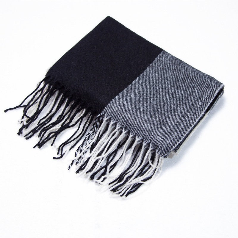 Taschenschal mit grossem Karomuster – Bild 8 | LuxeStyle