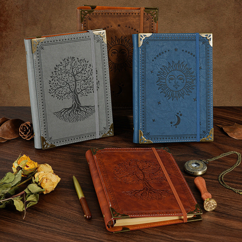 A5 Notizbuch im Retro-Stil