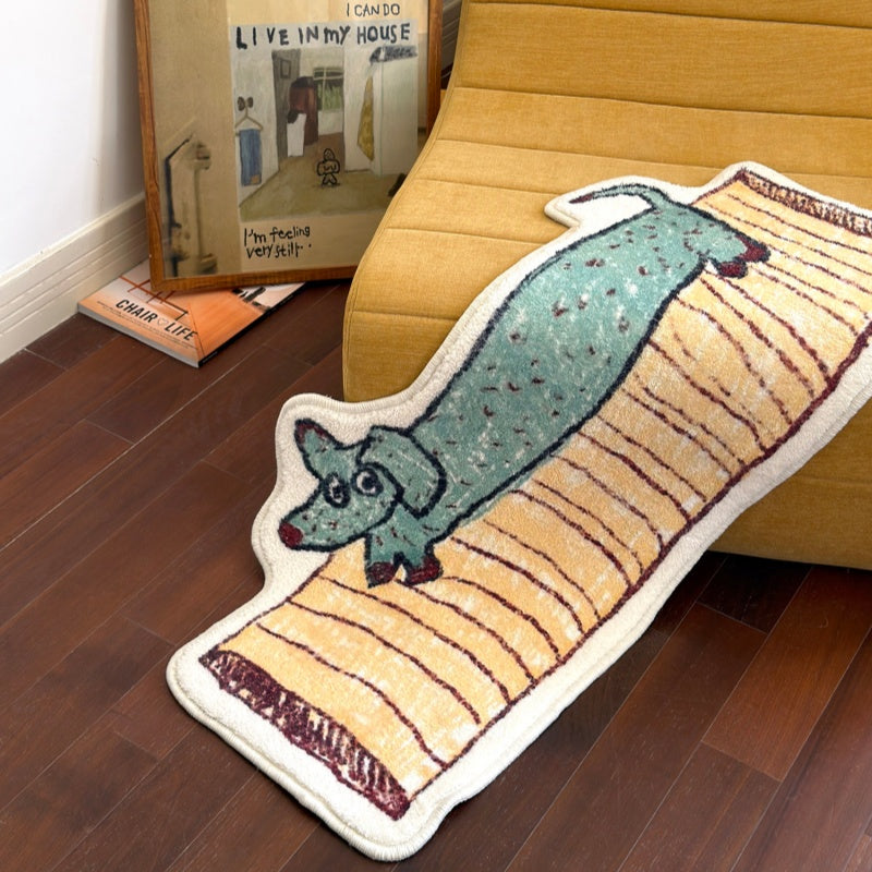 Dachshund Fussmatte für den Nachttisch – Bild 2 | LuxeStyle