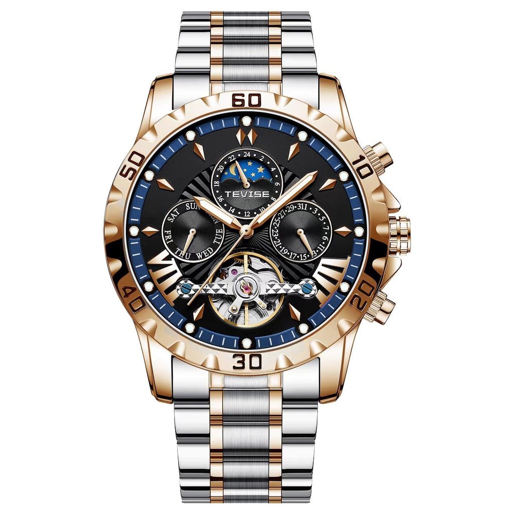 Männliche Business-Uhr mit Tourbillon