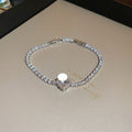 18K Goldplattiertes Zirkonia-Armband