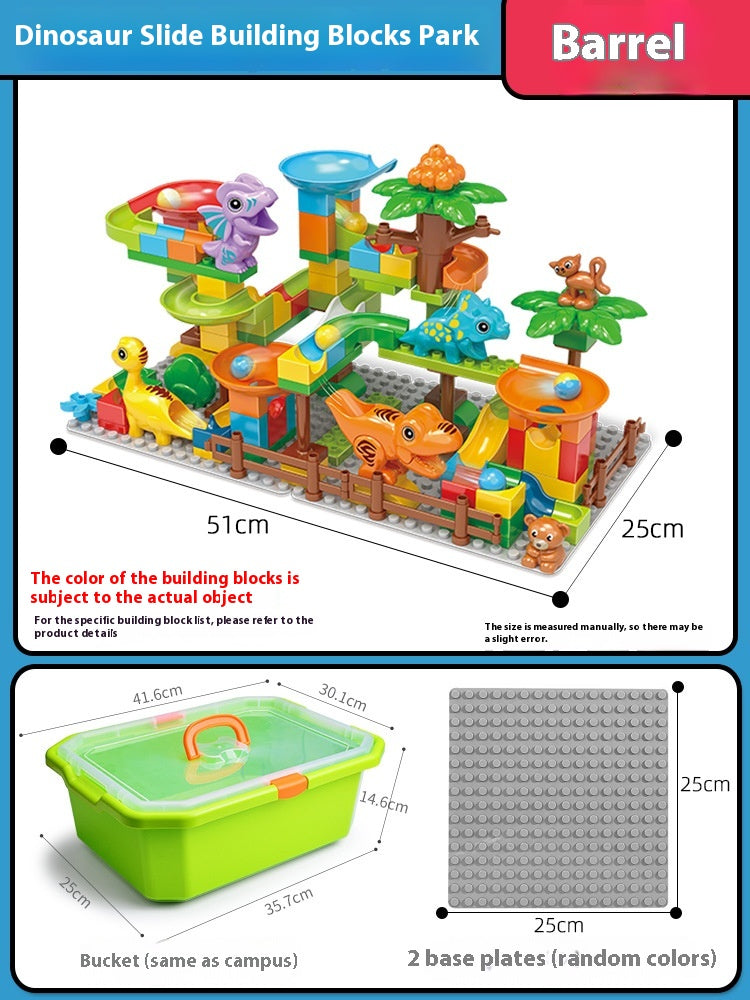 Dinosaurier-Rutschbahn Bausteine – Bild 5 | LuxeStyle