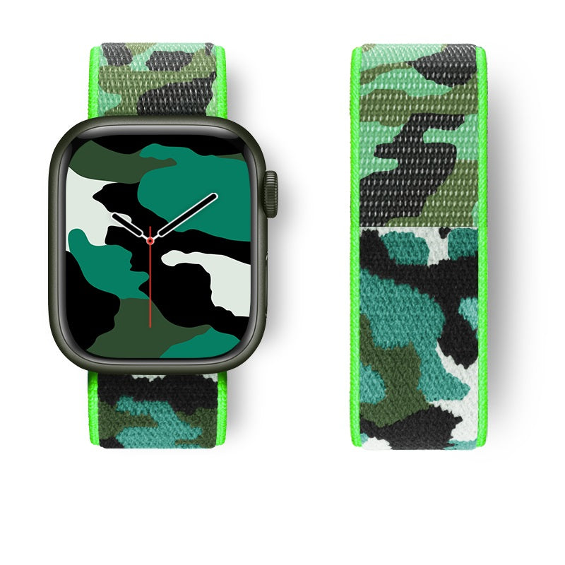 Geflochtenes Nylon-Sportarmband im Camouflage-Look – Bild 2 | LuxeStyle