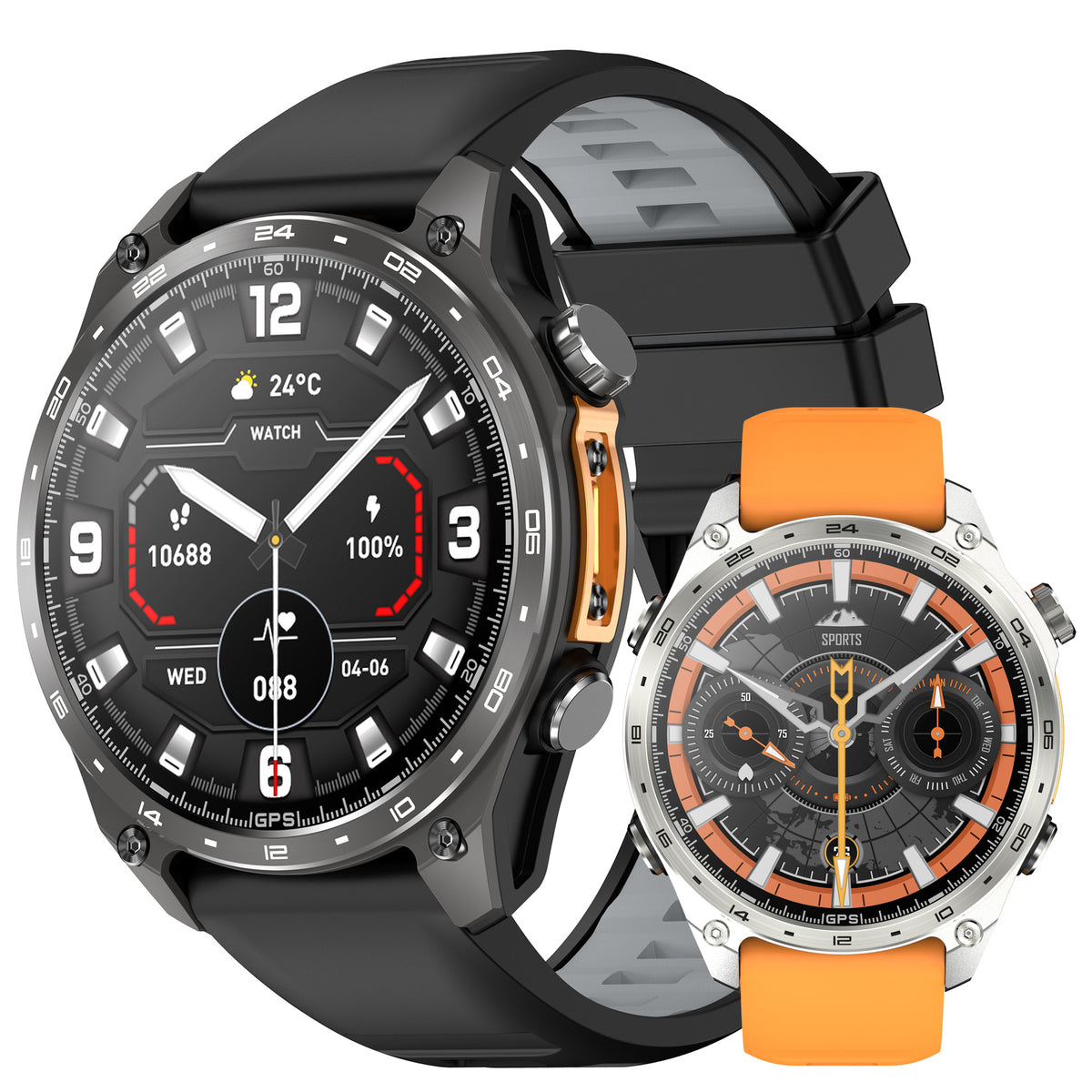 Smartwatch mit Bluetooth-Anrufen und Herzfrequenz – Bild 4 | LuxeStyle
