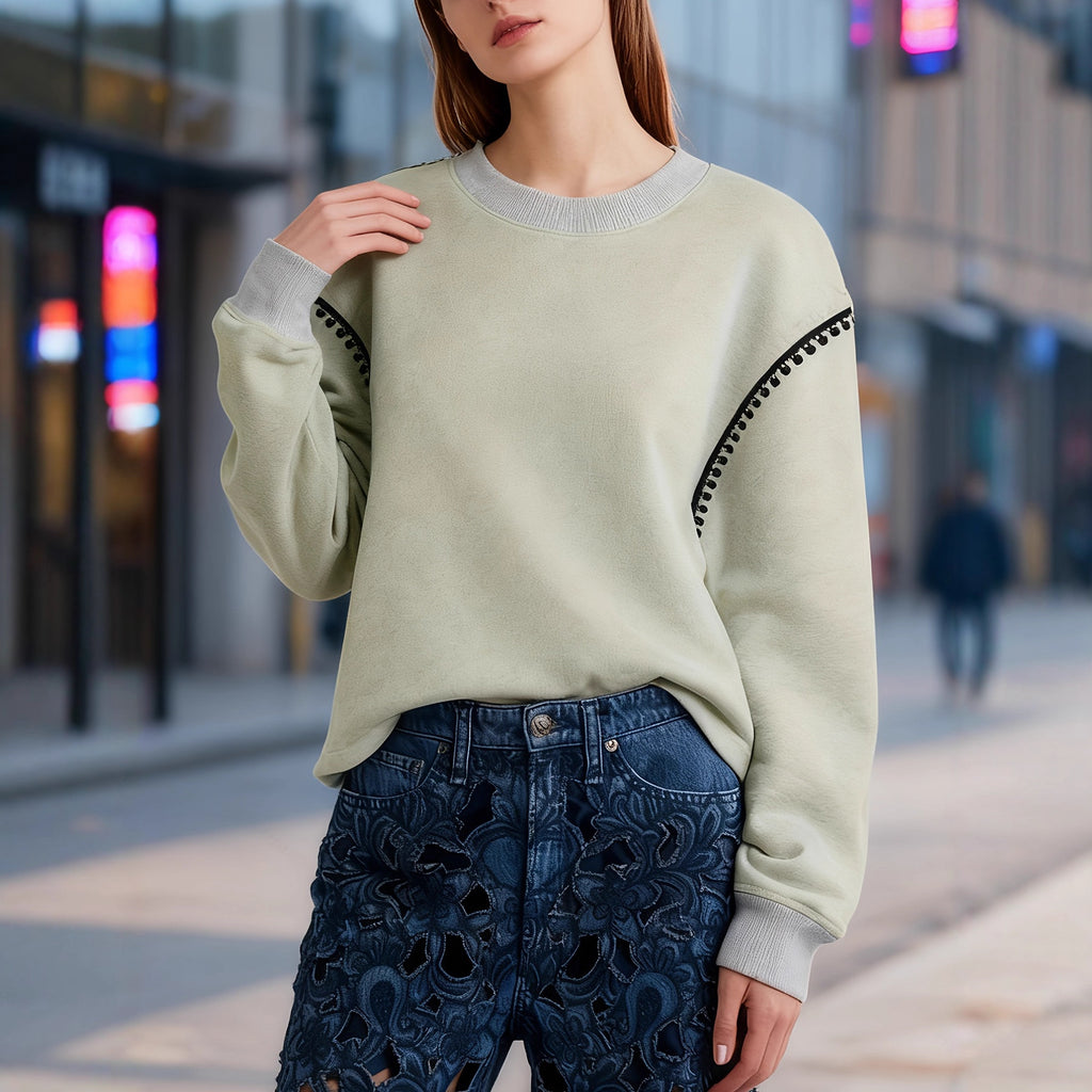 Retro Sportswear mit Kontrastfarben