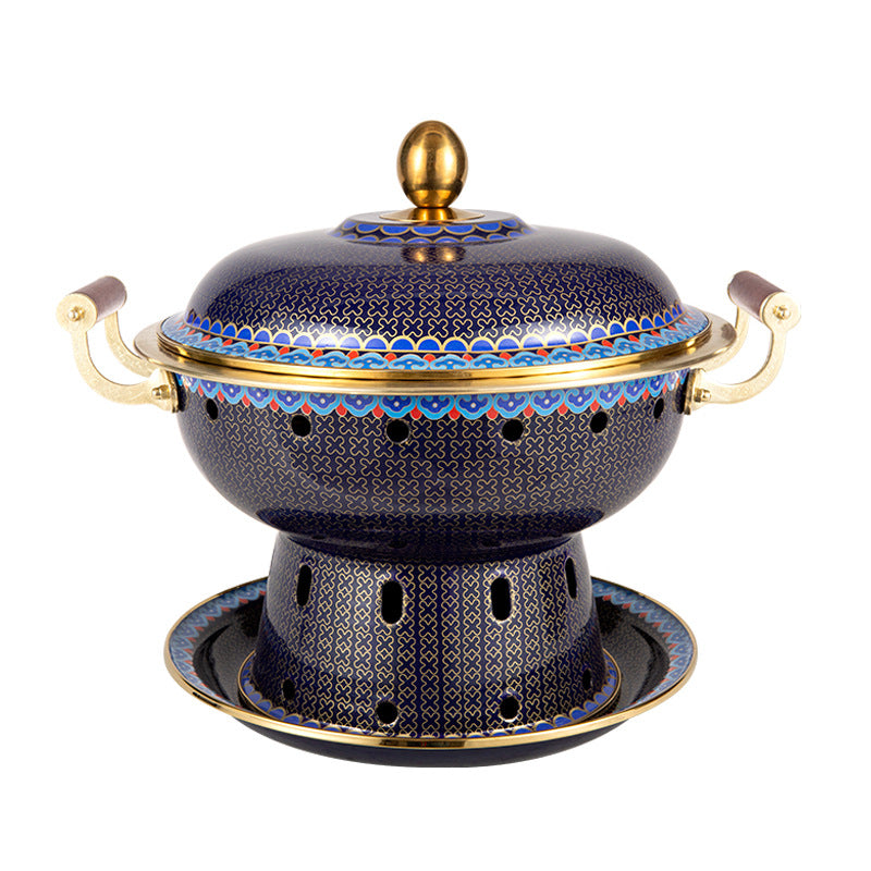 Kupfer Hot Pot Ofen mit Emaille