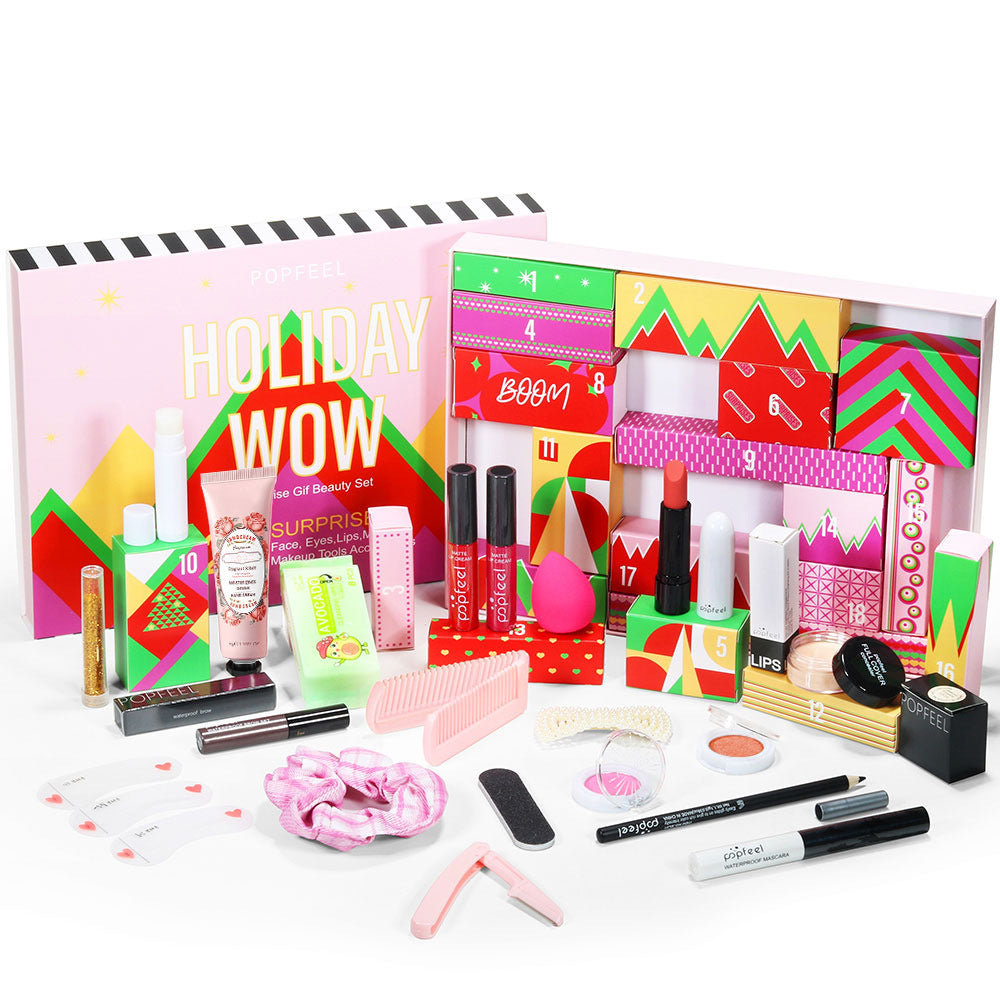 Make-up-Geschenkset in Rosarot | LuxeStyle