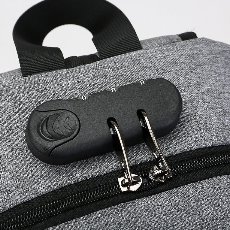 Studentenrucksack mit USB-Ladefunktion – Bild 7 | LuxeStyle