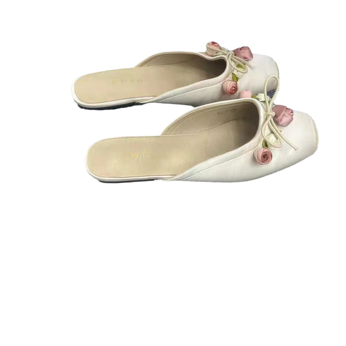 Klassische Flache Sandalen mit quadratischem Zeh – Bild 3 | LuxeStyle