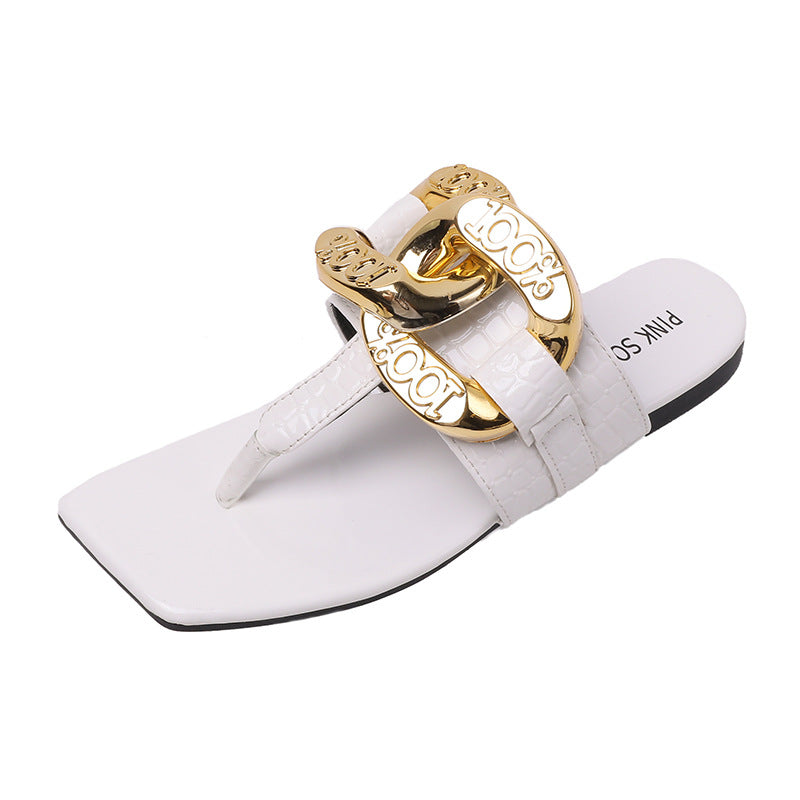Zehensteg-Sandalen in grossen Grössen – Bild 11 | LuxeStyle