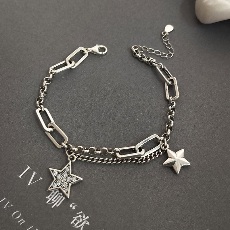 Pentagramm Armband aus Sterlingsilber | LuxeStyle