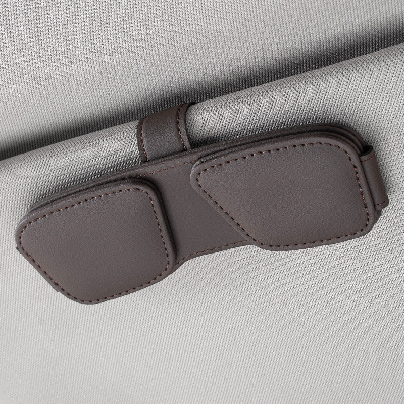 Sonnenblenden-Organizer mit Brillenclip