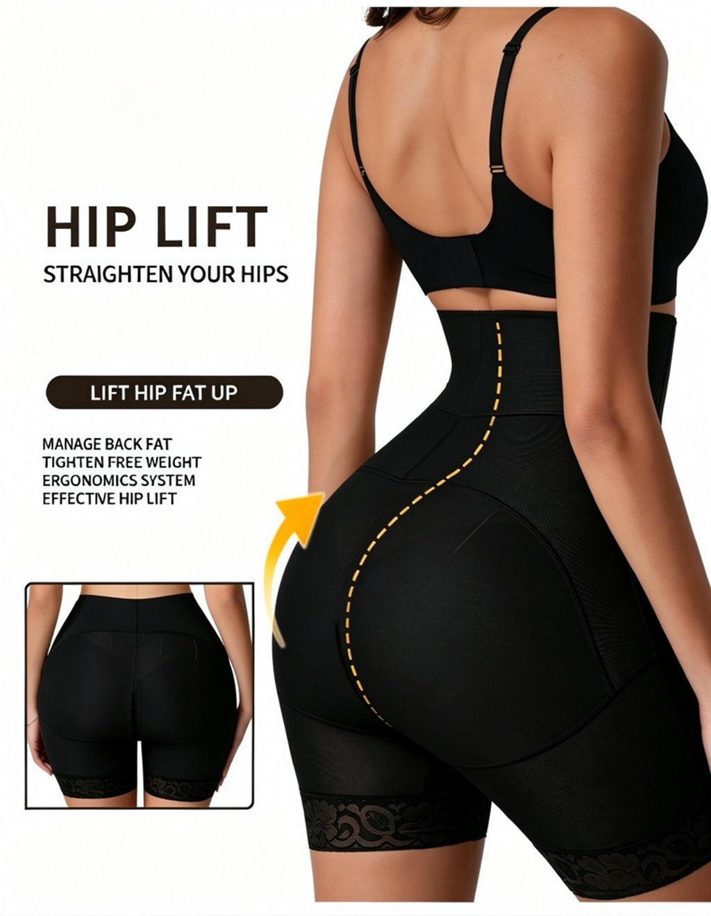 High-Waist Shapewear Shorts