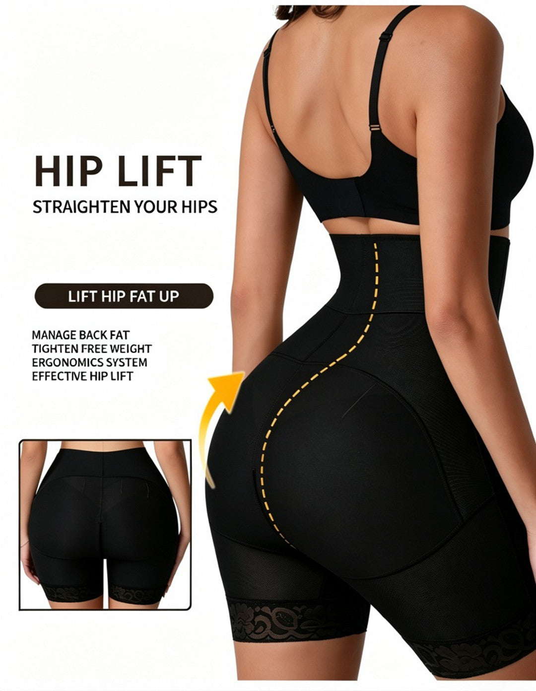 High-Waist Shapewear Shorts