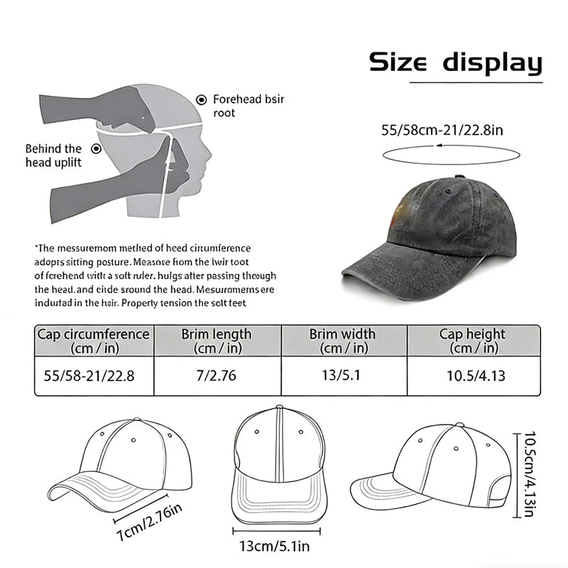 Golf Baseball Cap Baumwolle