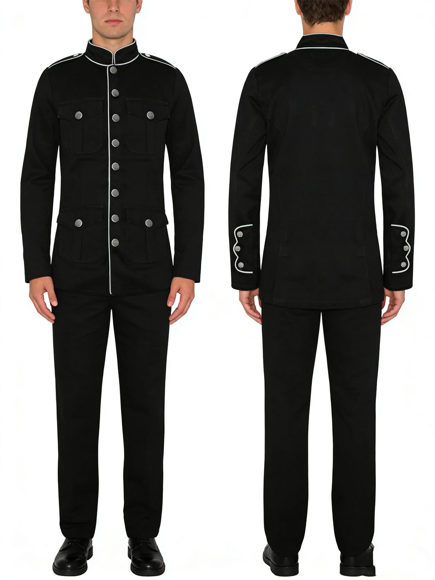 Gothic Military Herrenjacke