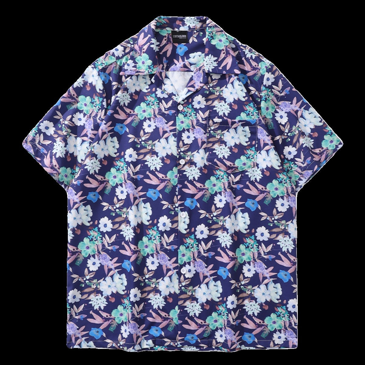 Unisex Strandhemd mit Blumenmuster – Bild 12 | LuxeStyle