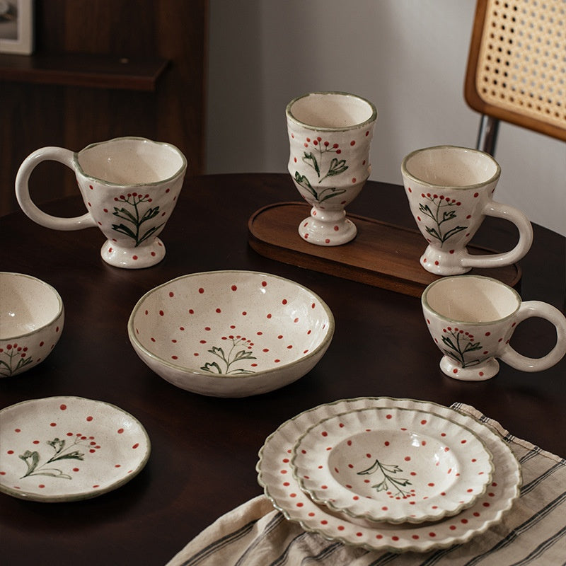 Keramik-Kaffeetasse mit Untertasse – Bild 10 | LuxeStyle