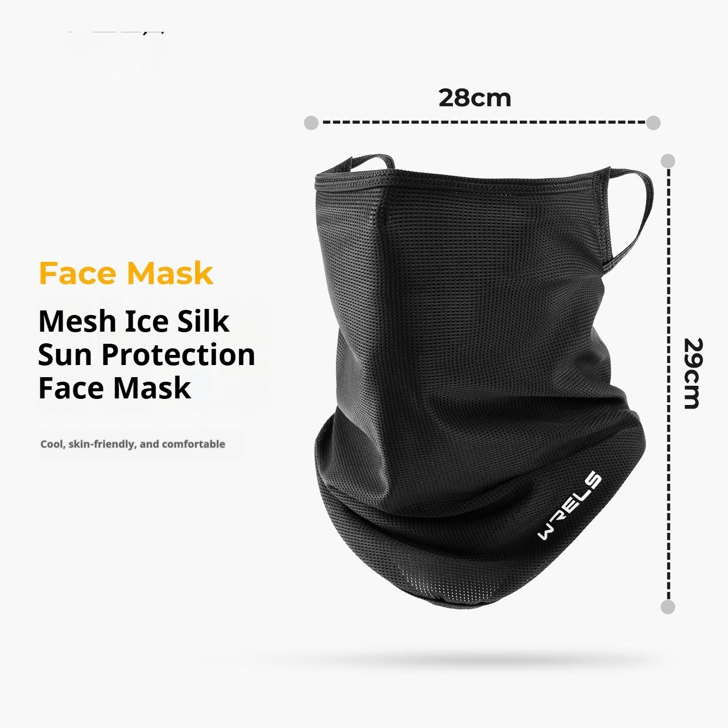 Atmungsaktive Gesichtsmaske – Schutz vor Sonne und Staub