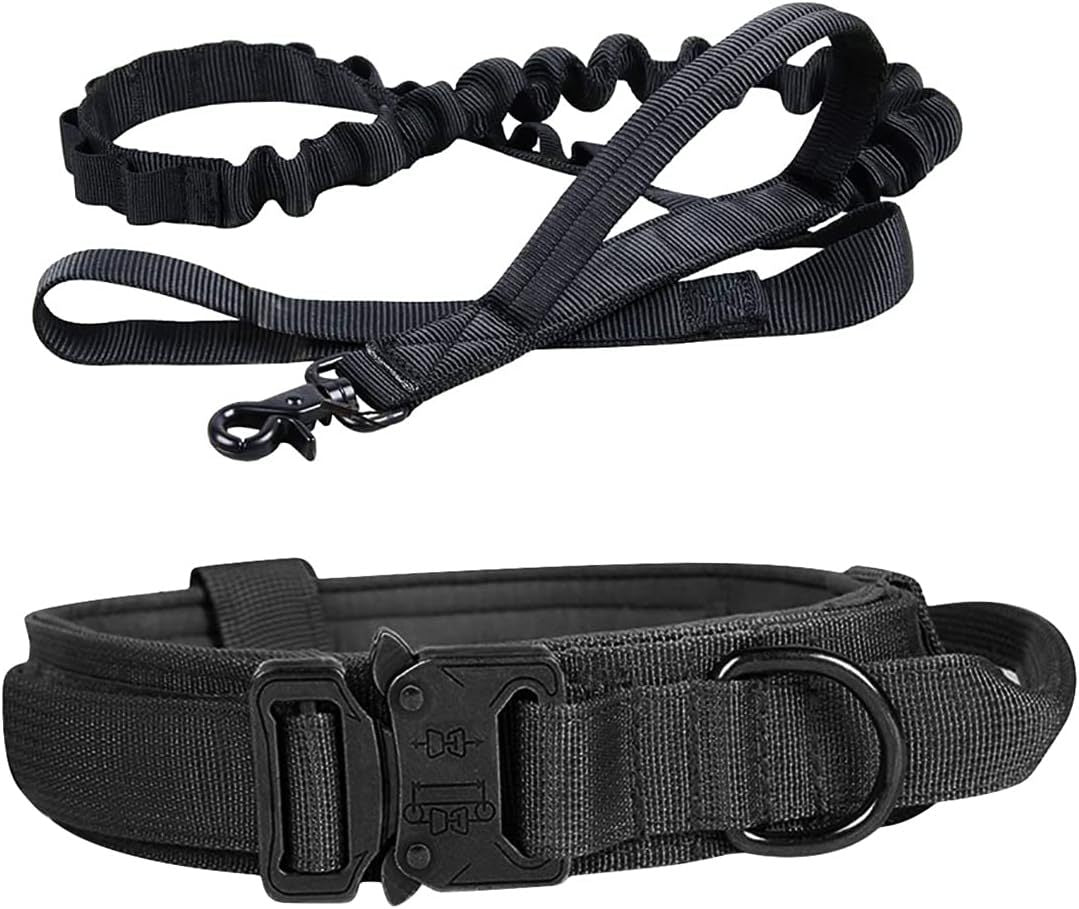 Taktisches Hunde Halsband-Set für grosse Rassen – Bild 2 | LuxeStyle