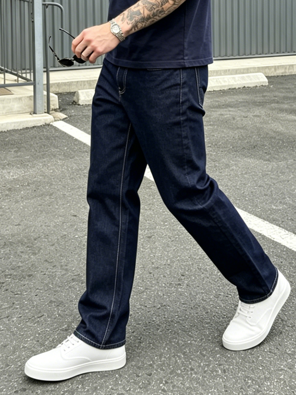 Stretch-Hosen für Herren, schmal geschnitten