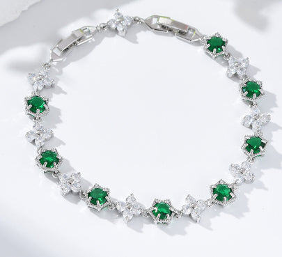 Geometrisches Schneeflocken-Armband – Bild 7 | LuxeStyle