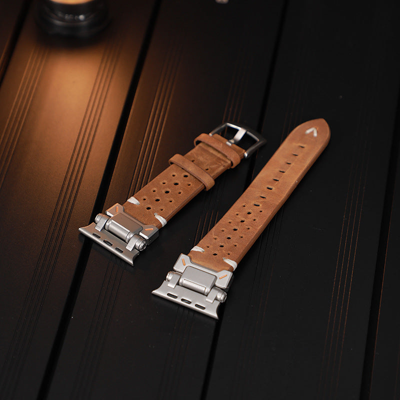 Mechanisches Kuhfell-Armband für Apple Watch – Bild 5 | LuxeStyle