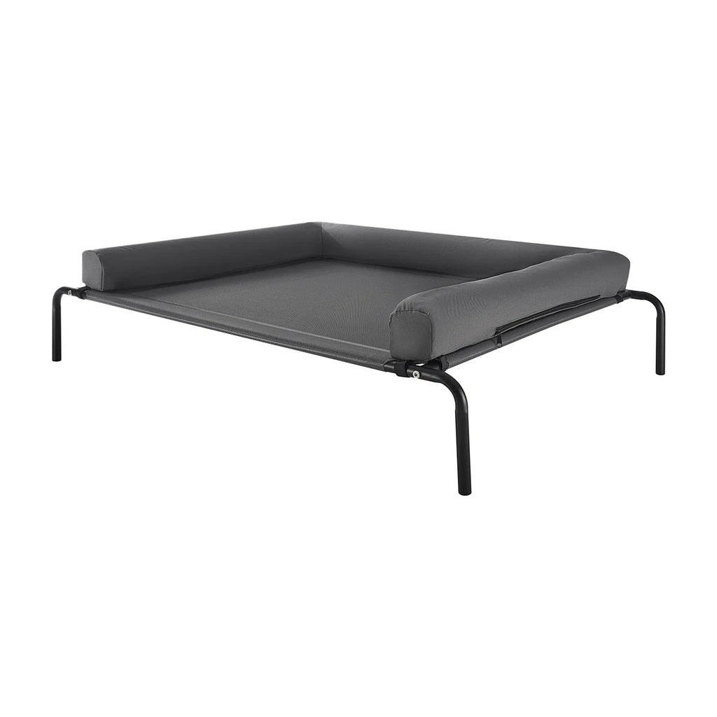 Erhöhtes Hundebett für grosse Hunde, XL, Grau