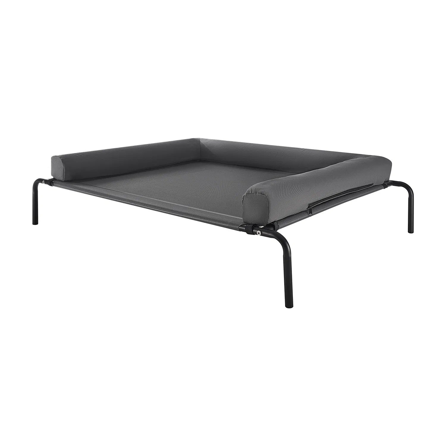 Erhöhtes Hundebett für grosse Hunde, XL, Grau