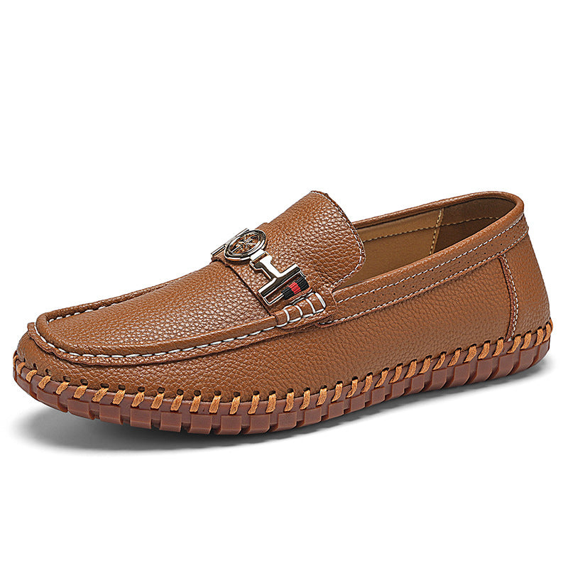 Herren Freizeit-Lederschuhe