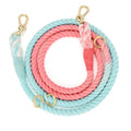 Farbige Hunde-Doppelleine «Rainbow» | LuxeStyle
