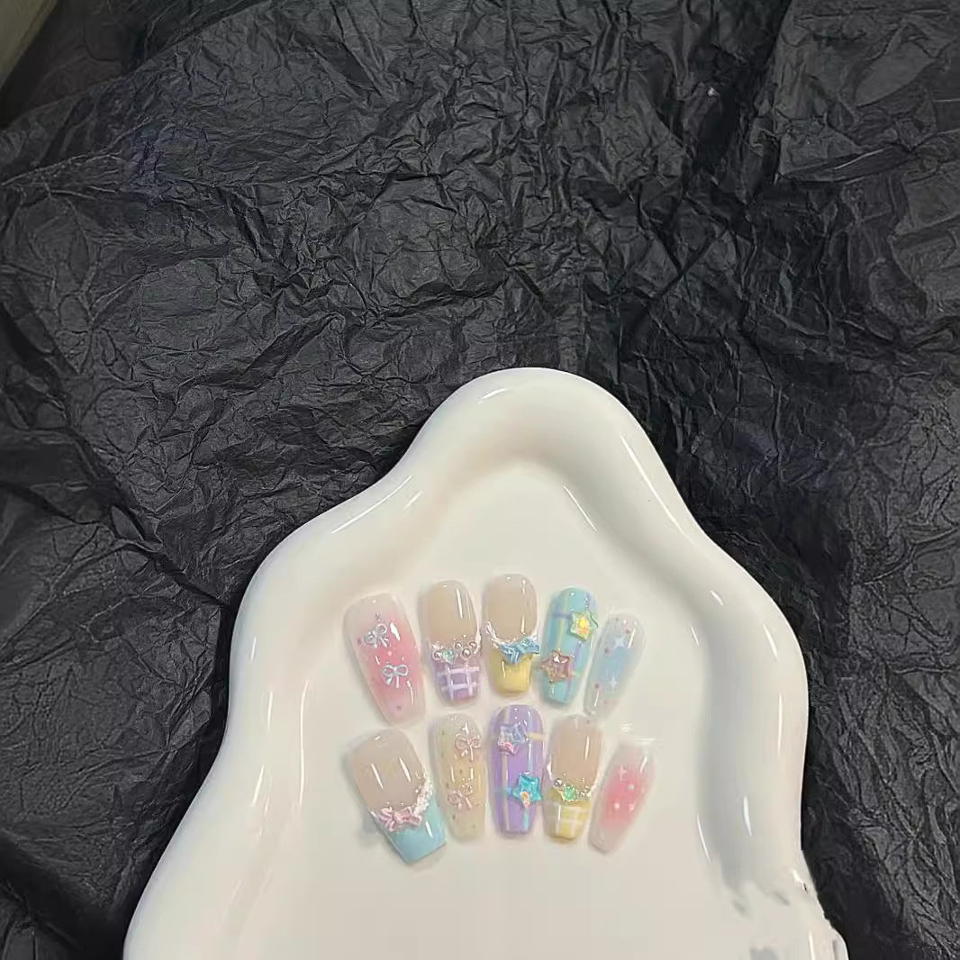Press-on-Nails «Handmade» · wiederverwendbar
