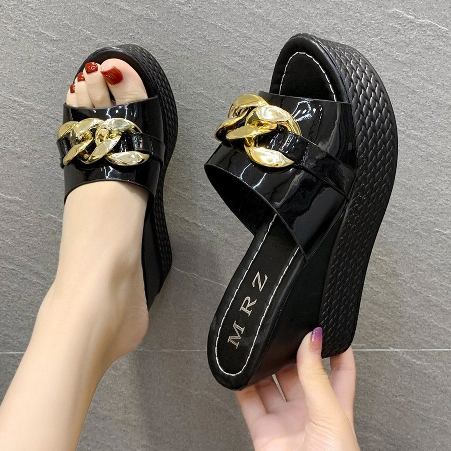 Sandalen mit Muffin-Sohle – Bild 2 | LuxeStyle