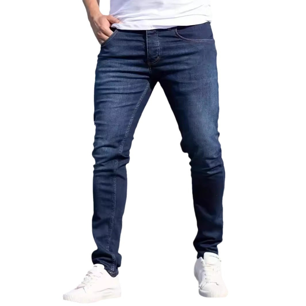 Slim Fit Used-Look Jeans für Herren