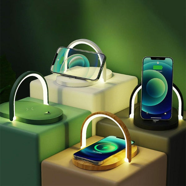 3-in-1 Faltbares Wireless Charger Nachtlicht