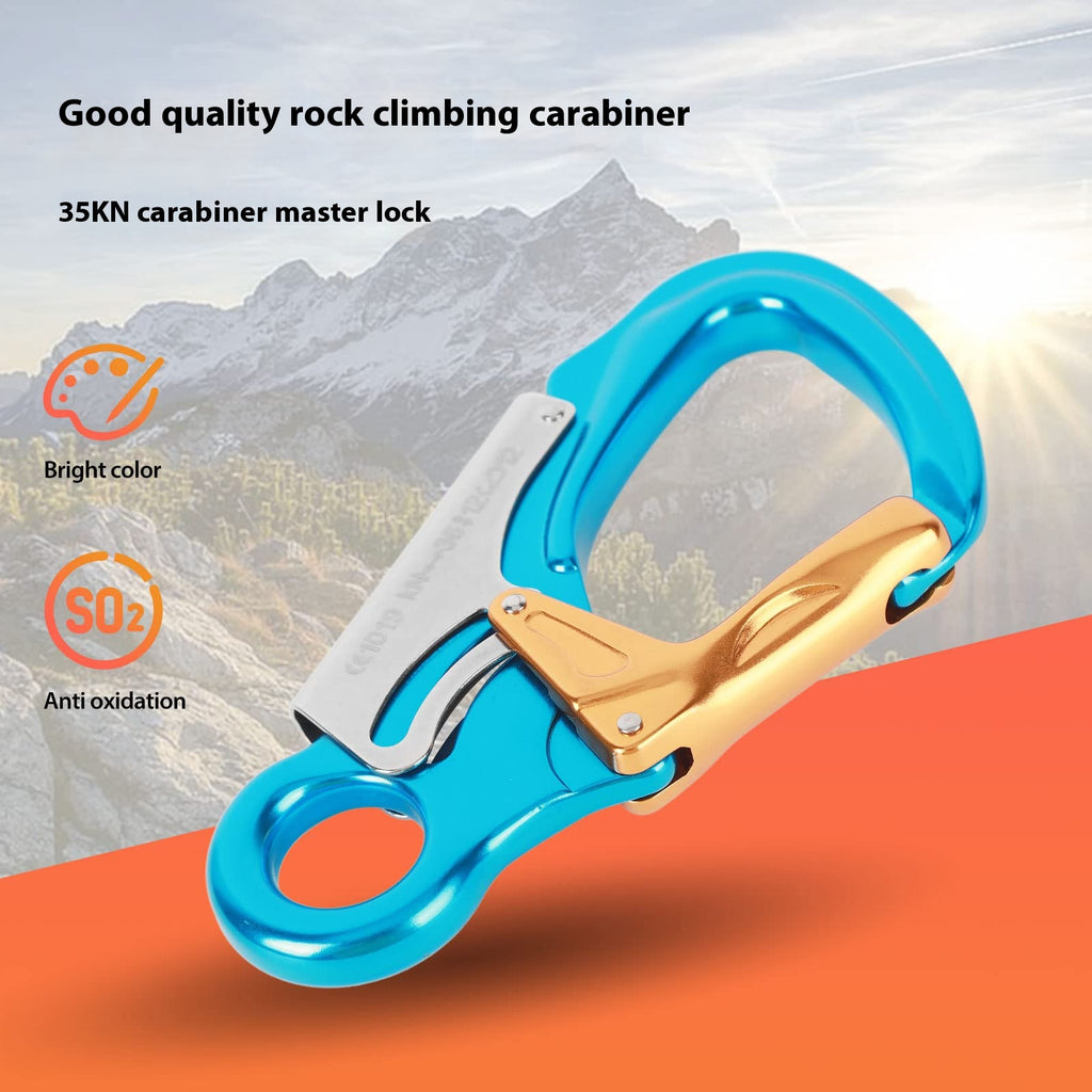 Sicherheitskarabinerhaken aus Aviation Aluminium